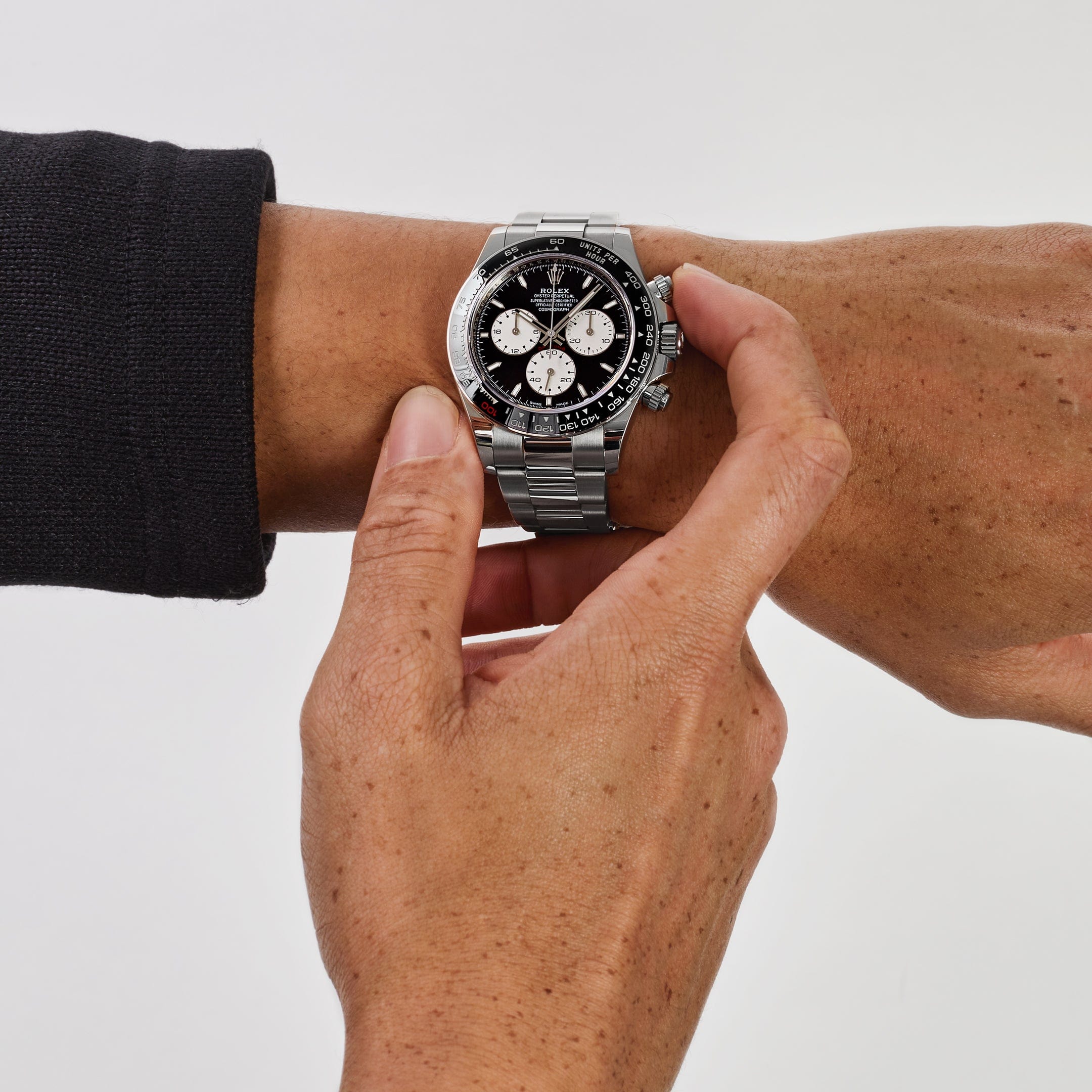 Rolex Daytona 126529LN 'Le Mans' White Gold Black Dial